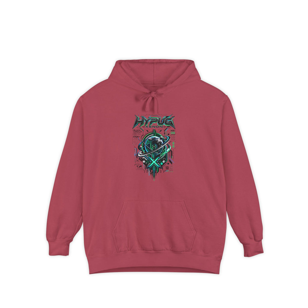 HYPUG XENON BLACK CIRCUIT Hoodie — DROP 01