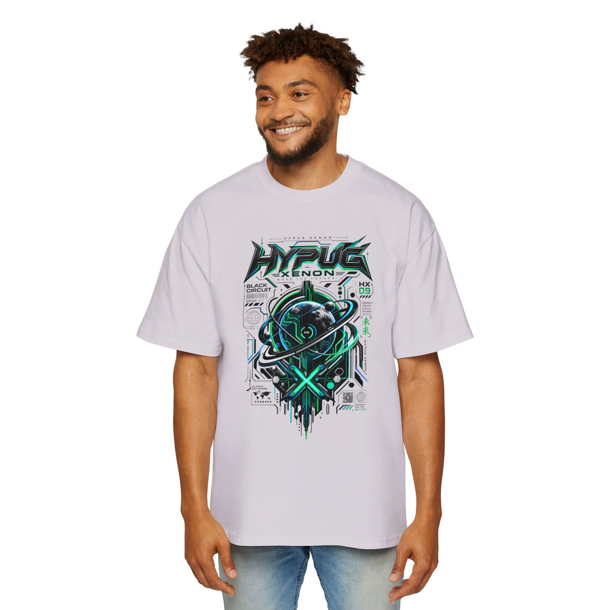 HYPUG XENON BLACK CIRCUIT T-Shirt — DROP 01