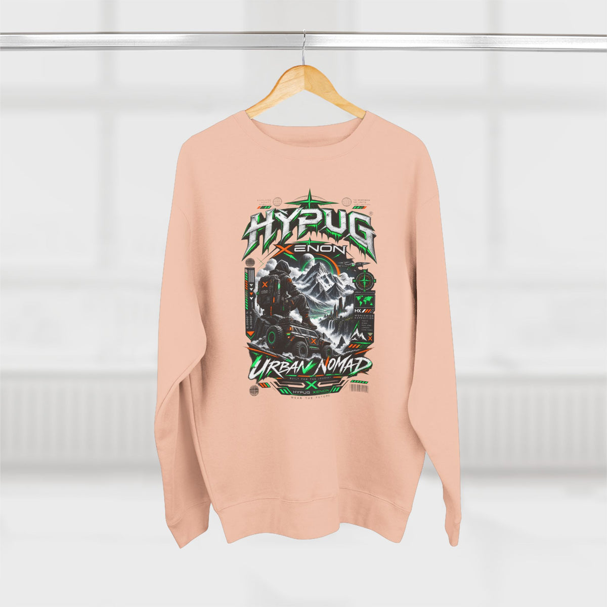 Hypug Xenon - Urban Nomad Sweatshirt — Drop 01