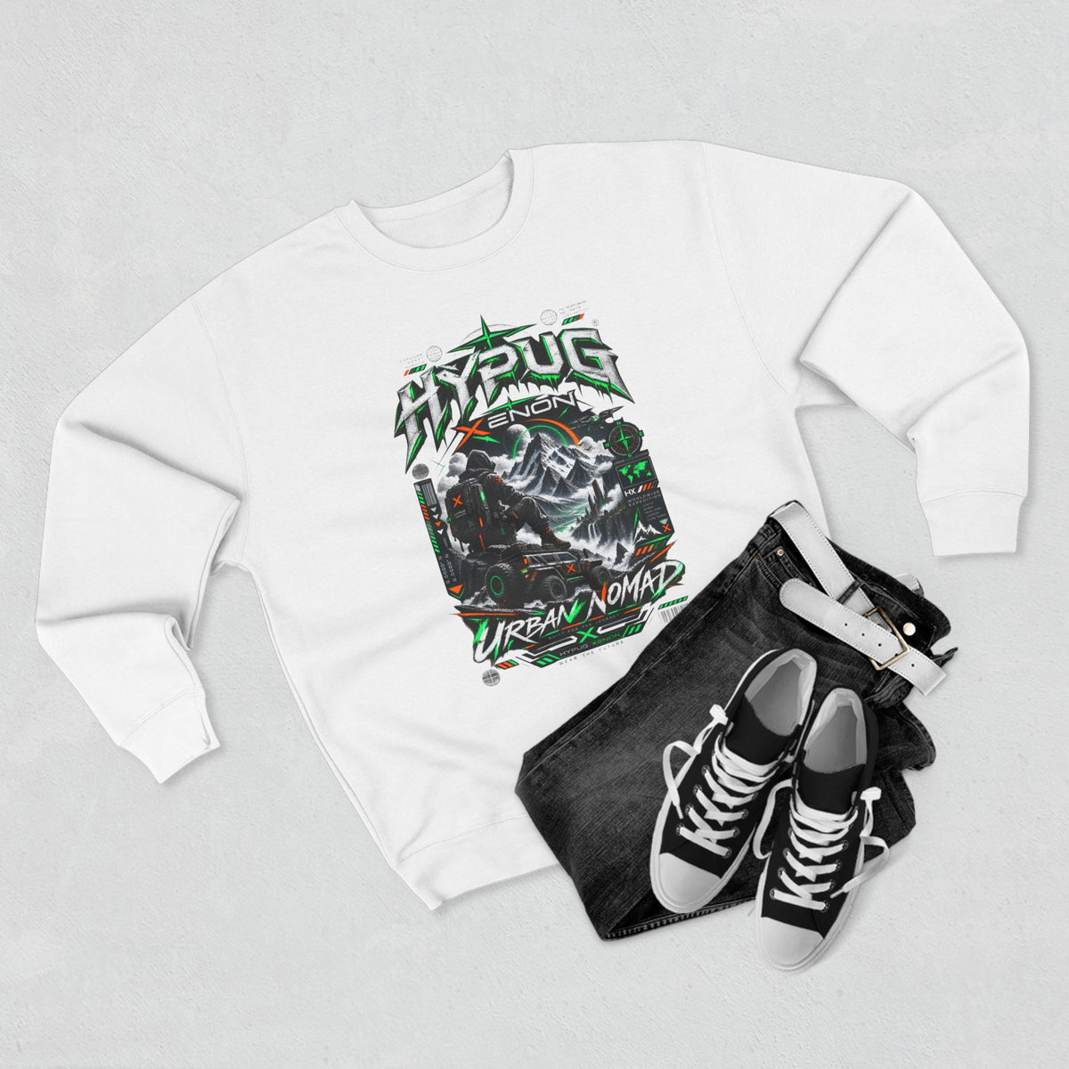 Hypug Xenon - Urban Nomad Sweatshirt — Drop 01