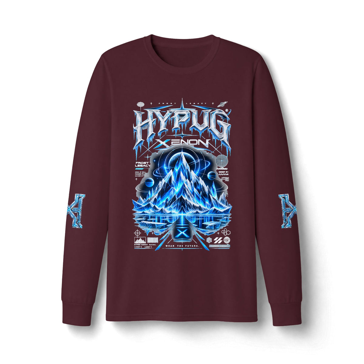 HYPUG XENON Frost Legacy™ — Drop 01 Long Sleeve T-Shirt