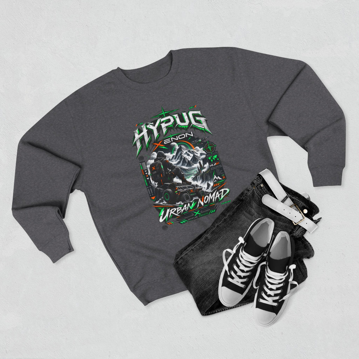 Hypug Xenon - Urban Nomad Sweatshirt — Drop 01