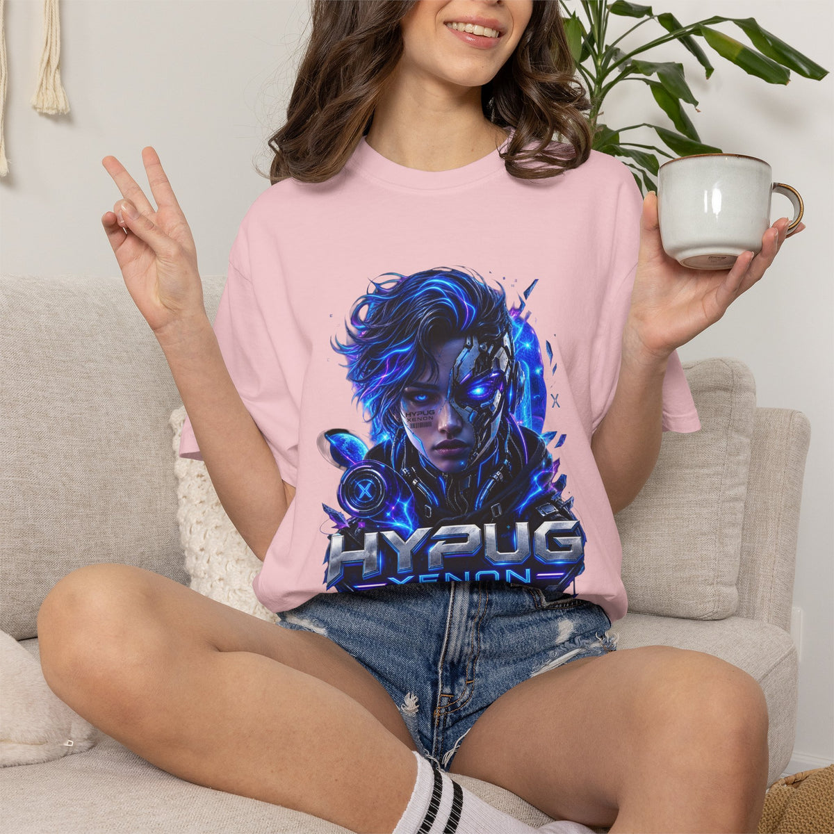 HYPUG XENON — DIGITAL FLUX T-SHIRT