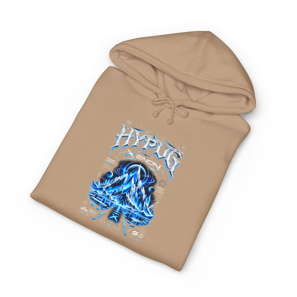 HYPUG XENON  Hoodie  Frost Legacy™ — Drop 01