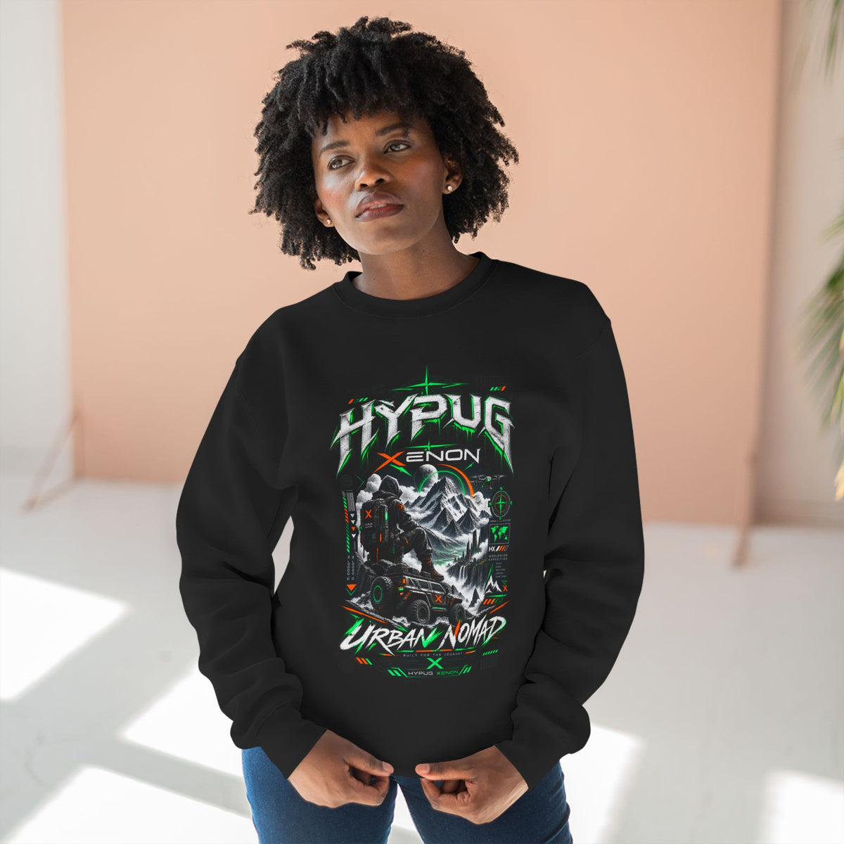 Hypug Xenon - Urban Nomad Sweatshirt — Drop 01
