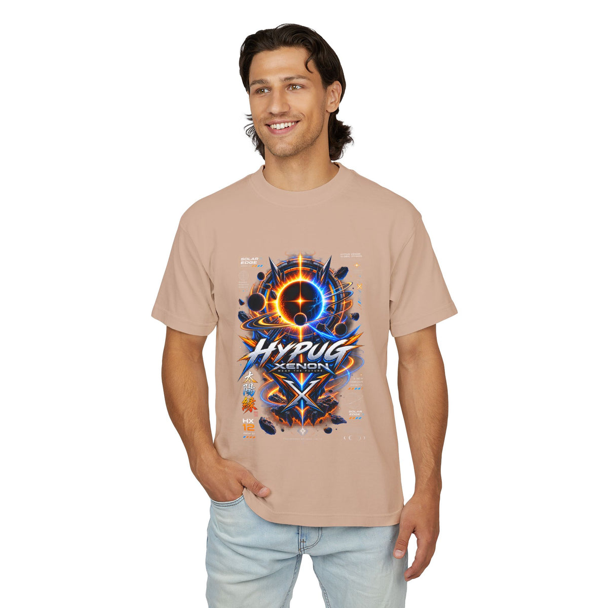 HYPUG XENON SOLAR EDGE T-shirt  — DROP 01