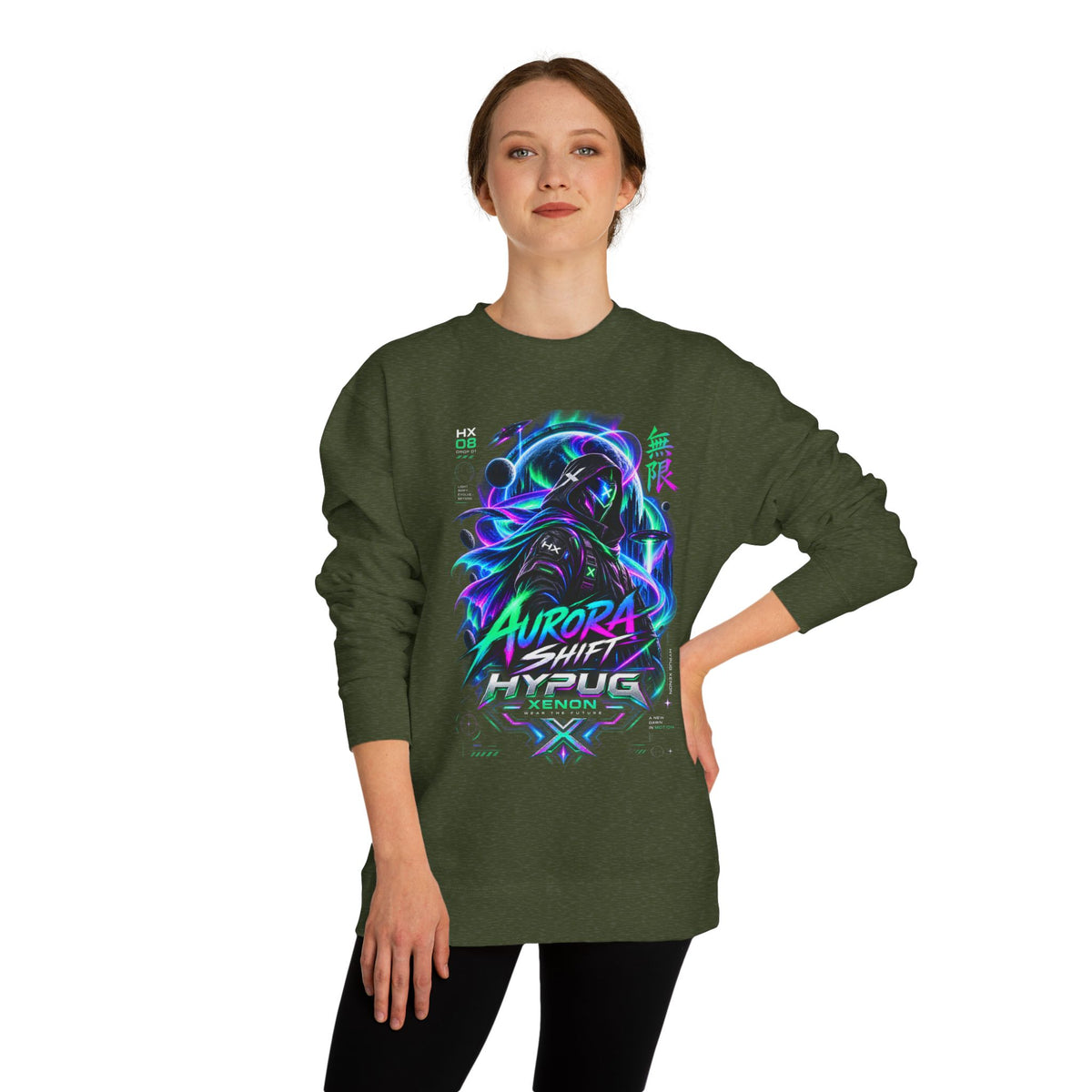 HYPUG XENON Aurora Shift — Drop 01 Sweatshirt