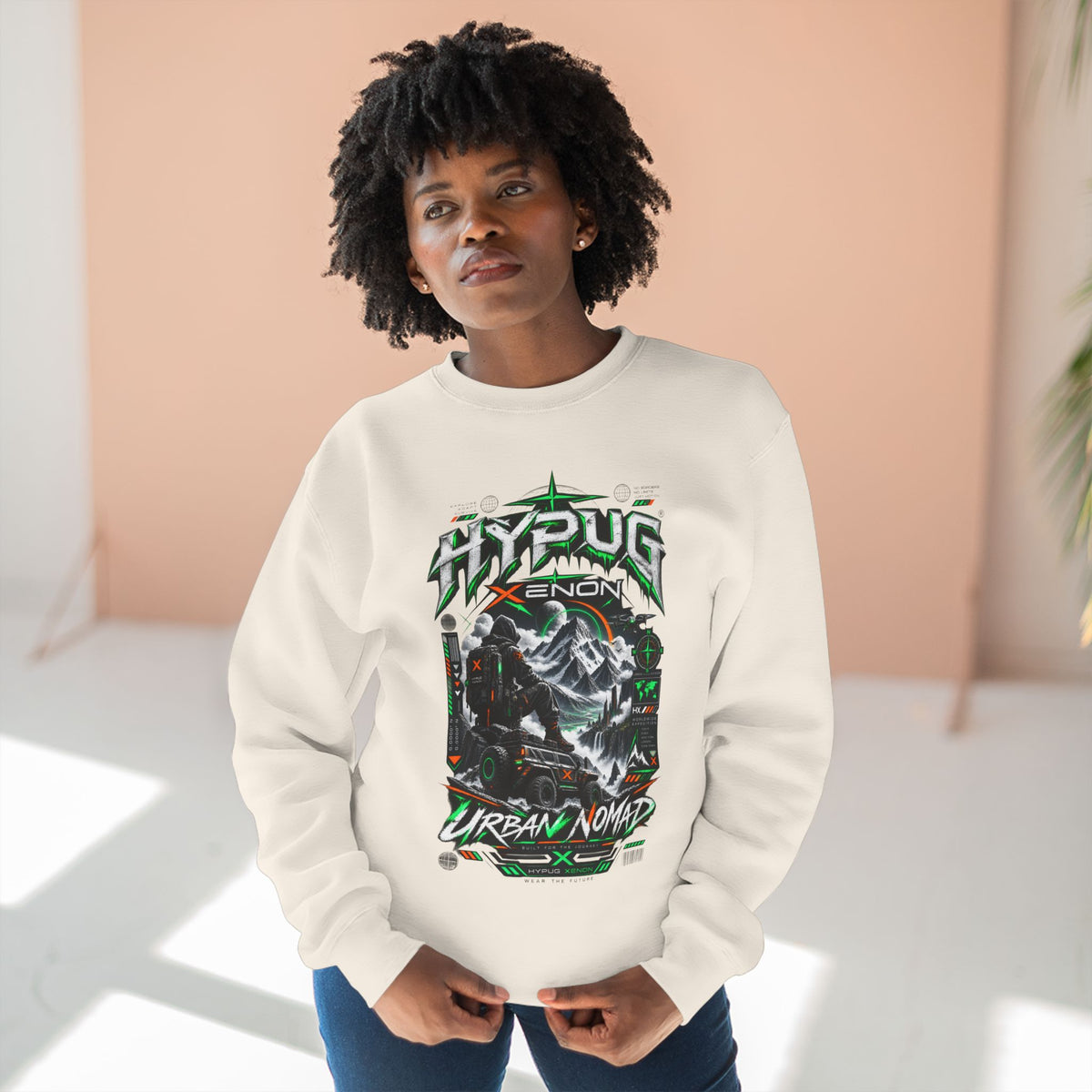 Hypug Xenon - Urban Nomad Sweatshirt — Drop 01