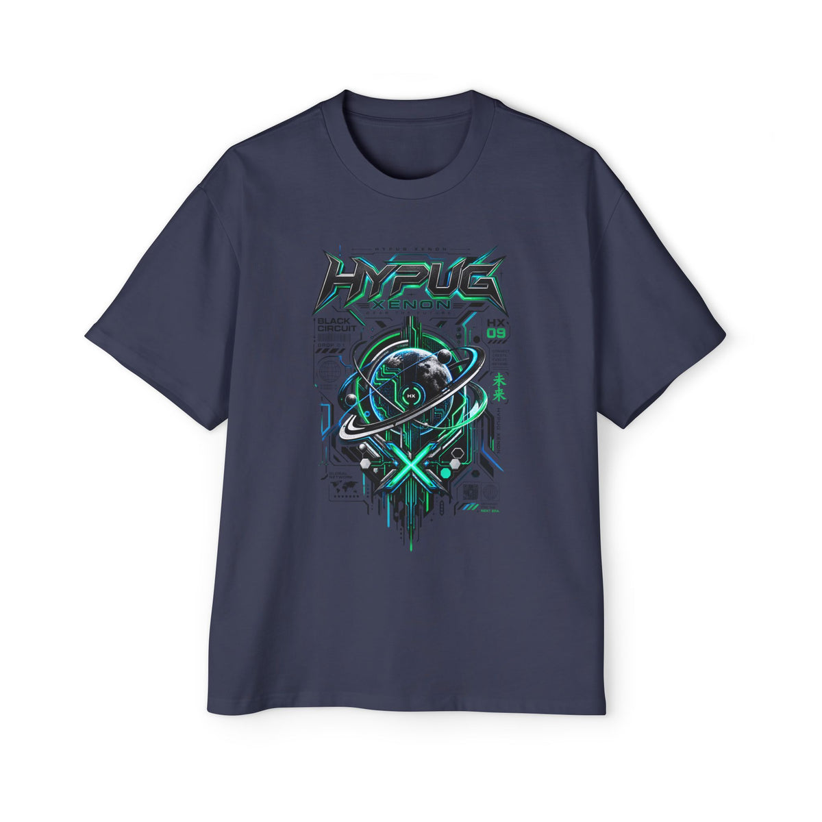 HYPUG XENON BLACK CIRCUIT T-Shirt — DROP 01