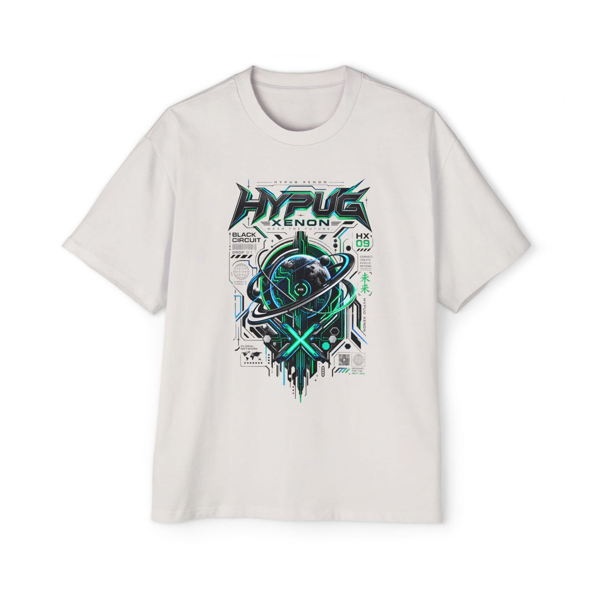 HYPUG XENON BLACK CIRCUIT T-Shirt — DROP 01