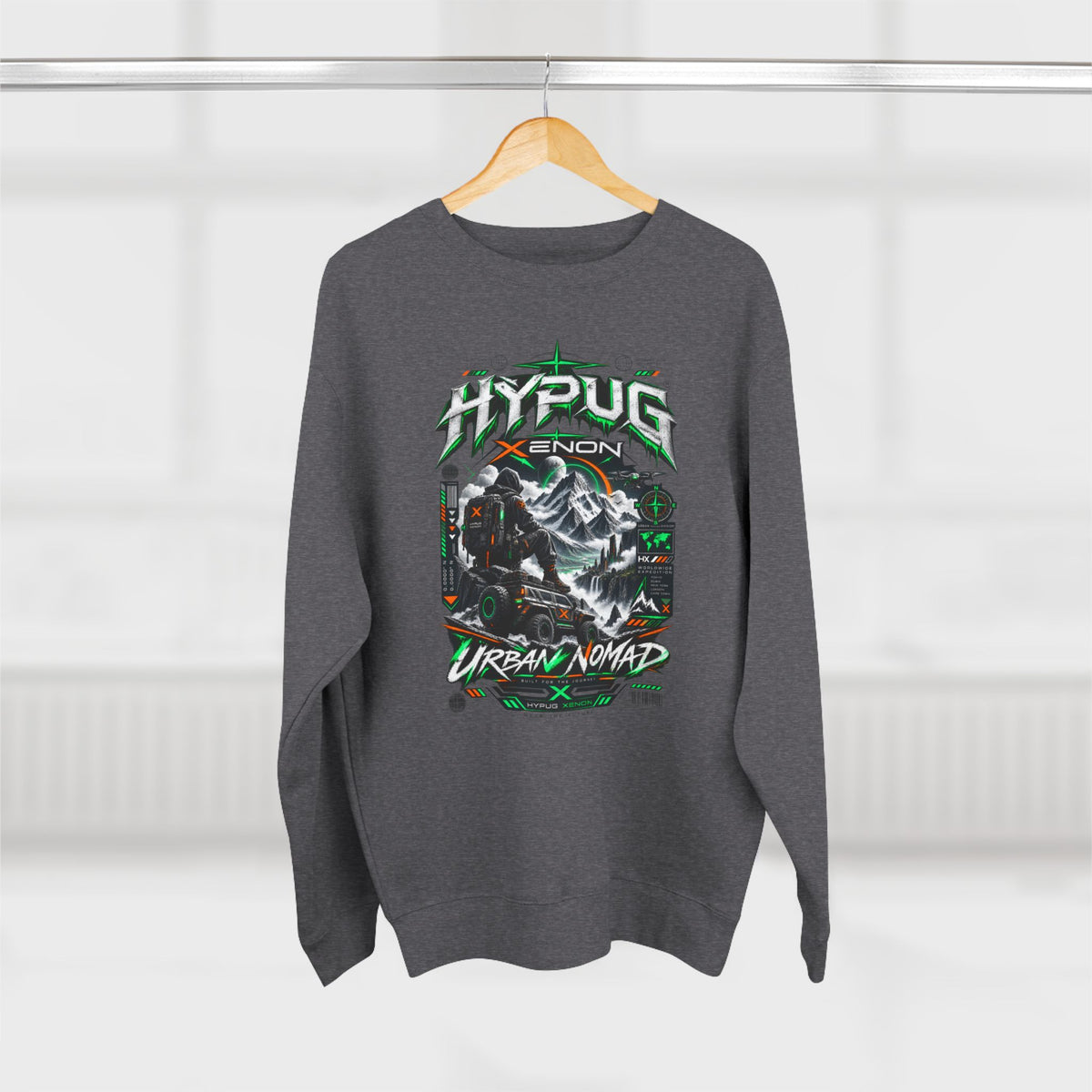 Hypug Xenon - Urban Nomad Sweatshirt — Drop 01