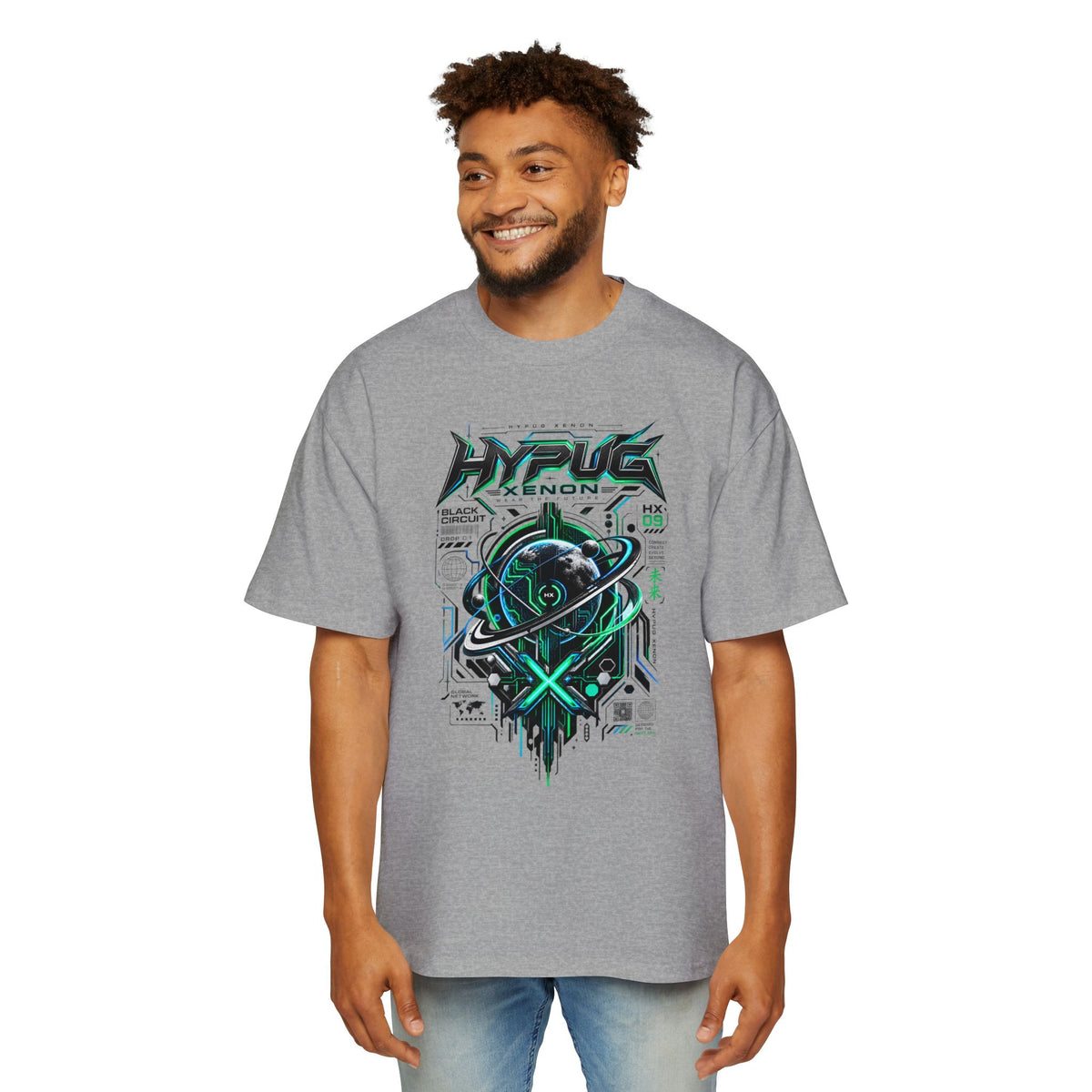 HYPUG XENON BLACK CIRCUIT T-Shirt — DROP 01