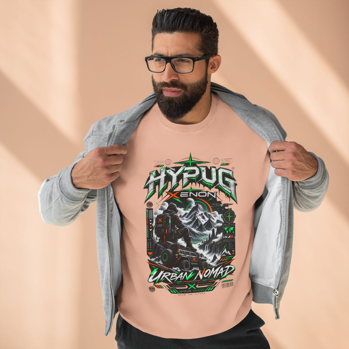 Hypug Xenon - Urban Nomad Sweatshirt — Drop 01