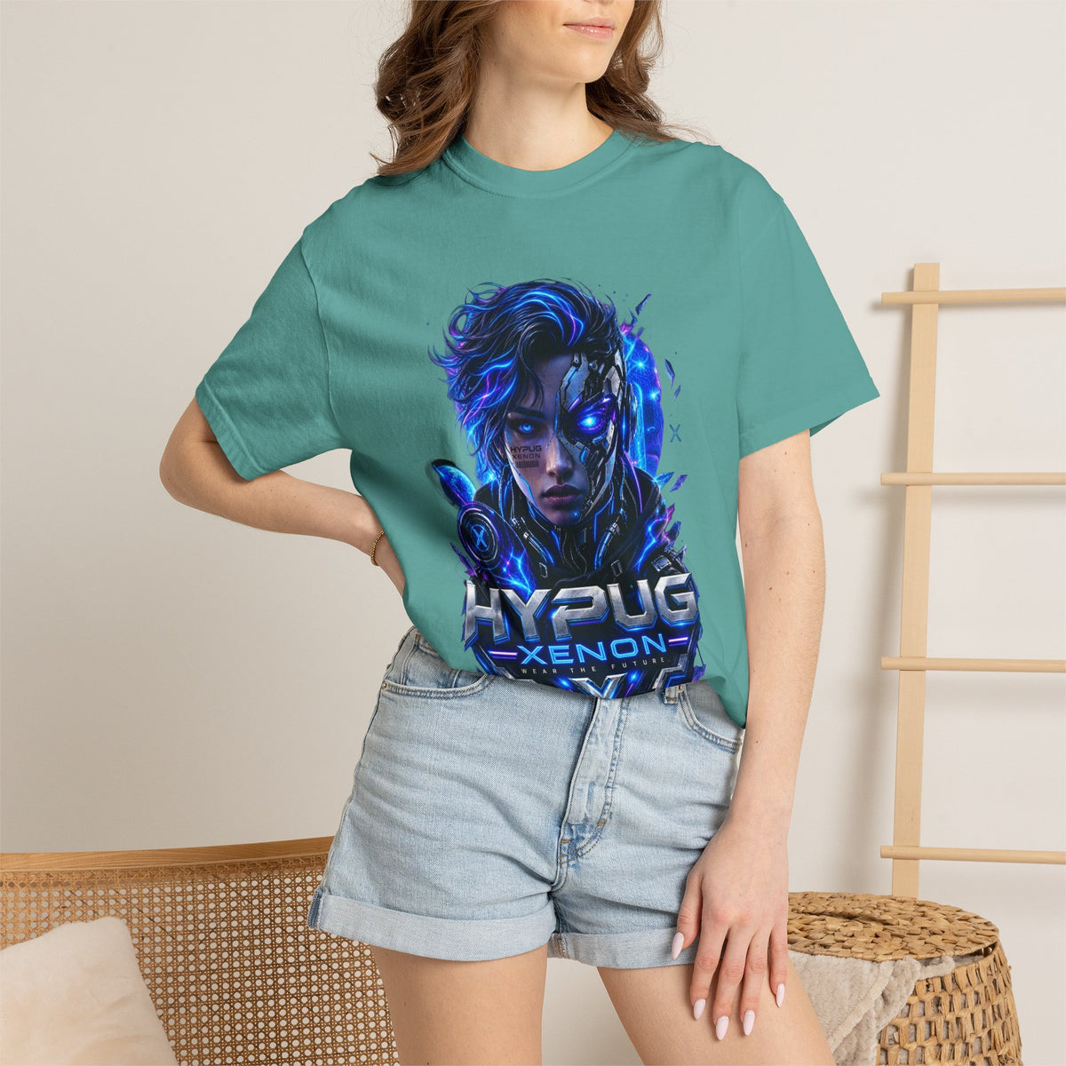 HYPUG XENON — DIGITAL FLUX T-SHIRT