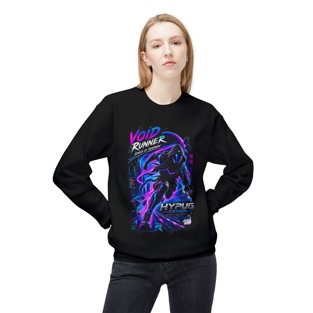 HYPUG XENON Void Runner  Sweatshirt — Drop 01