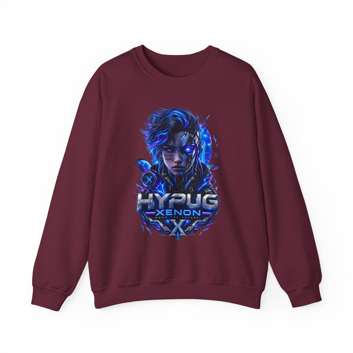 HYPUG XENON — DIGITAL FLUX SWEATSHIRT