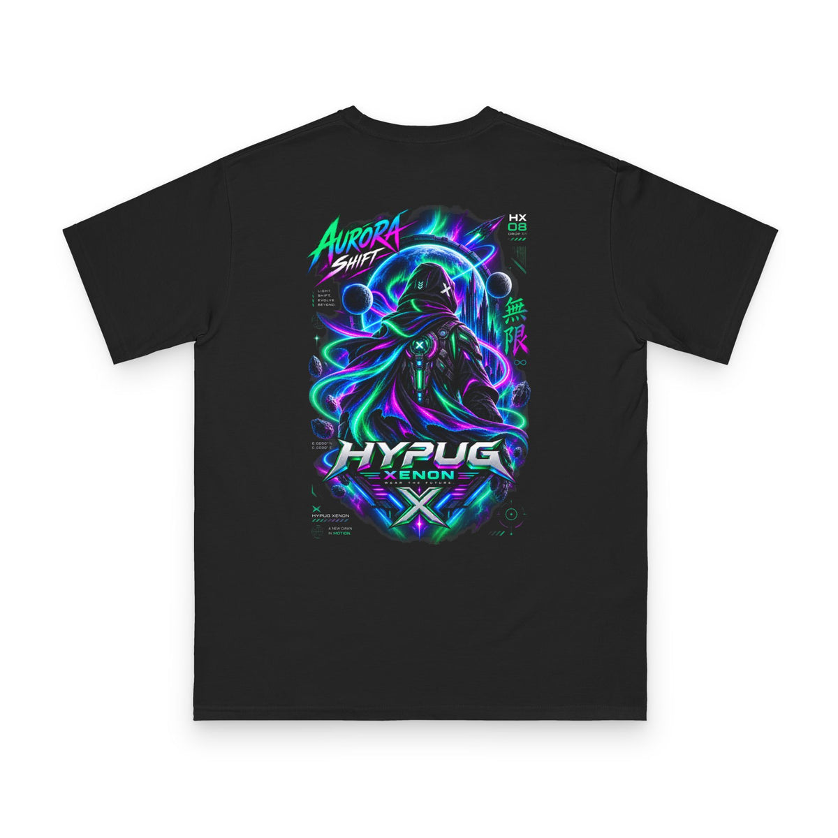 HYPUG XENON Aurora Shift  T-shirt — Drop 01