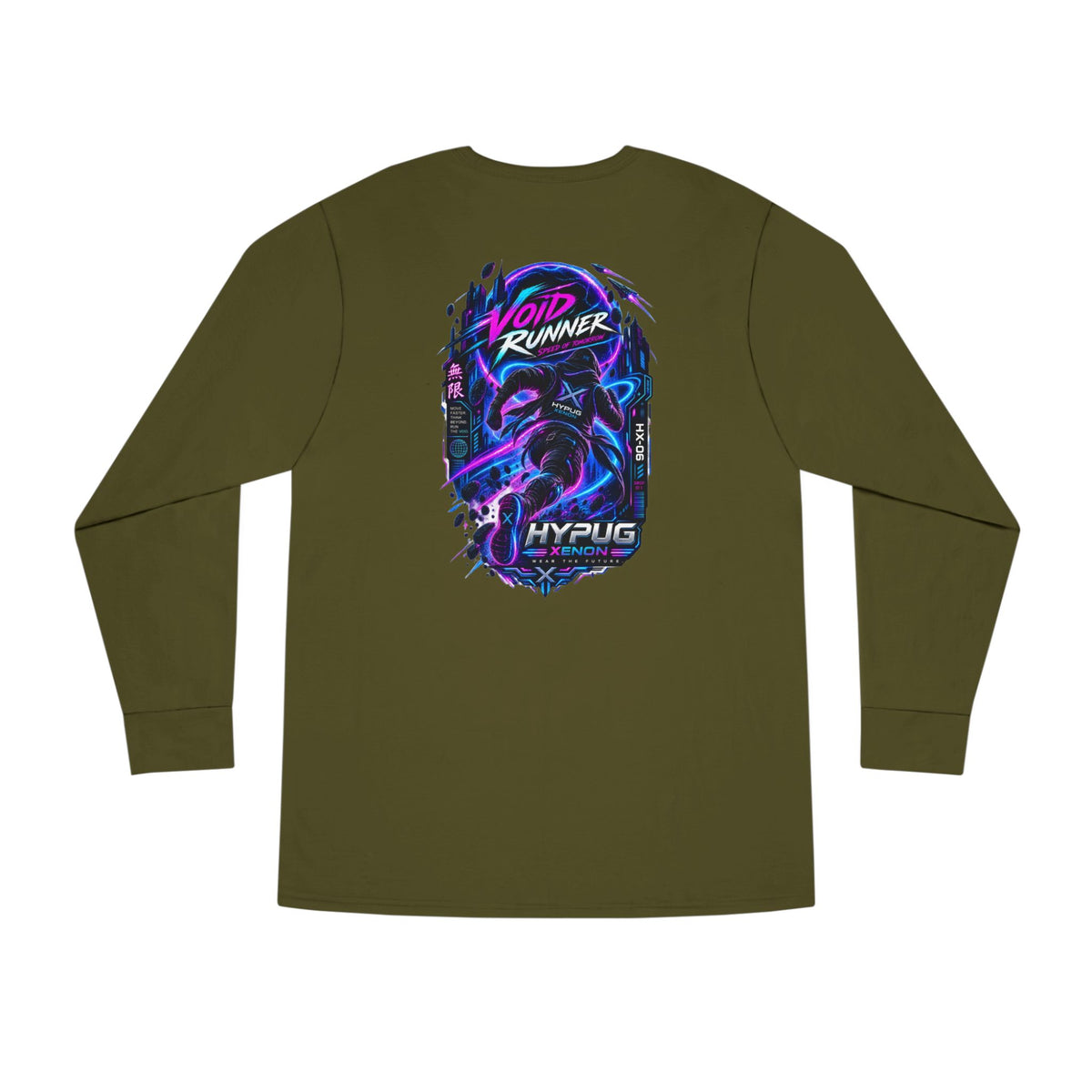 HYPUG XENON Void Runner Long Sleeve Shirt — Drop 01