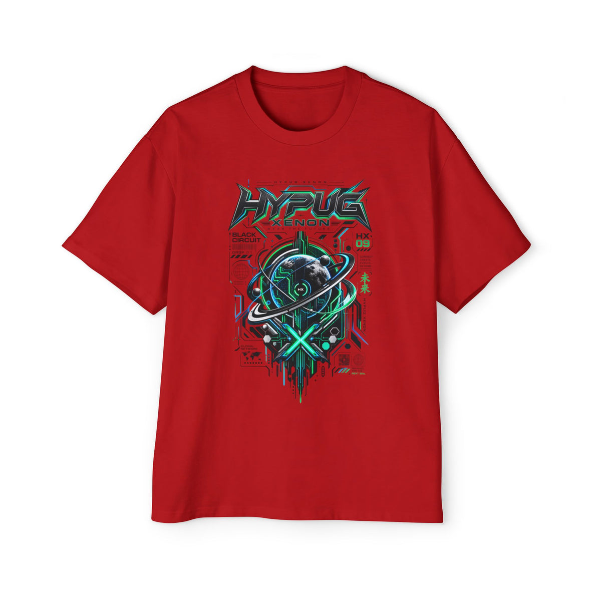 HYPUG XENON BLACK CIRCUIT T-Shirt — DROP 01