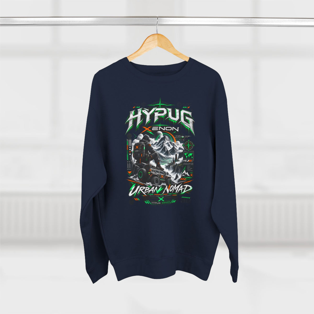 Hypug Xenon - Urban Nomad Sweatshirt — Drop 01