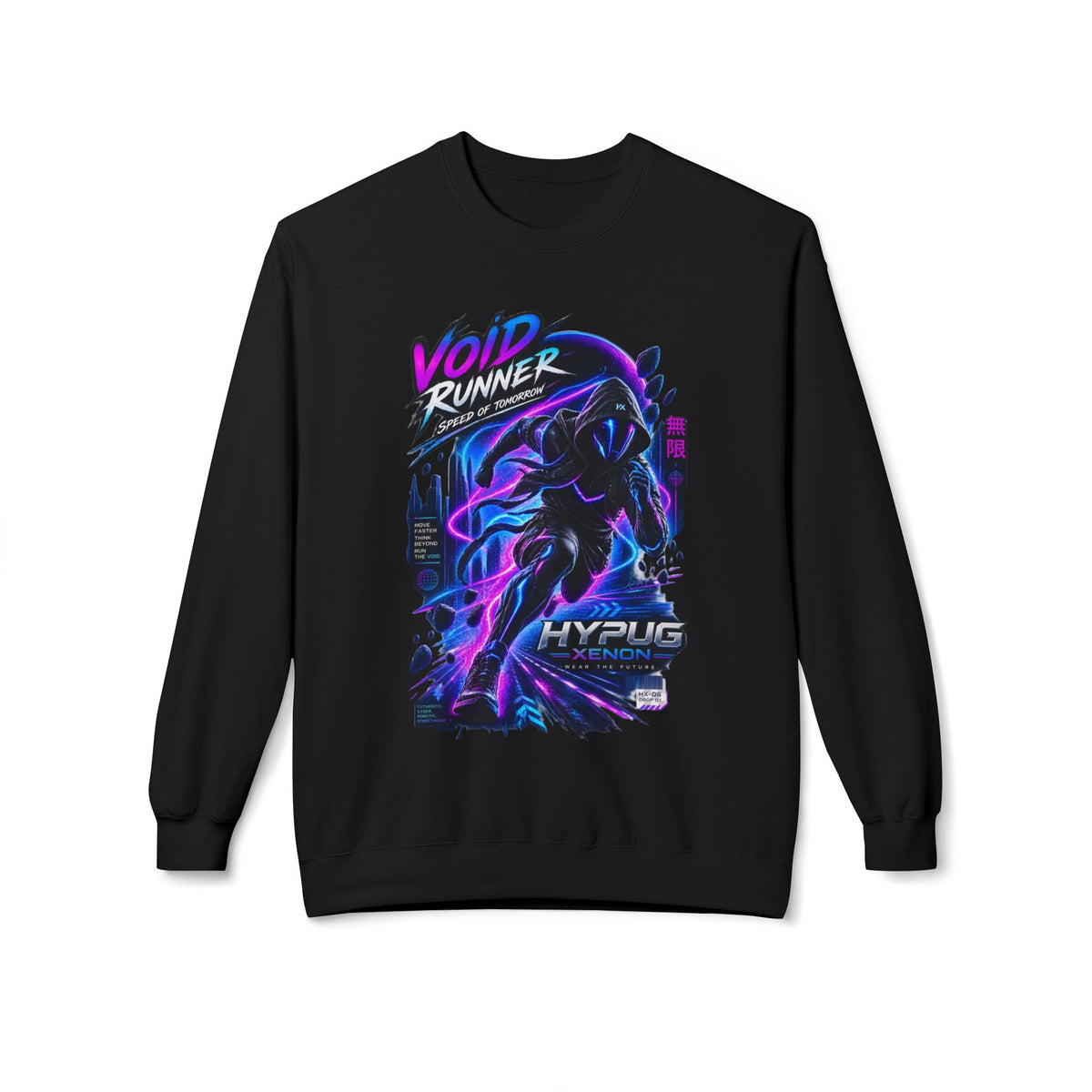 HYPUG XENON Void Runner  Sweatshirt — Drop 01