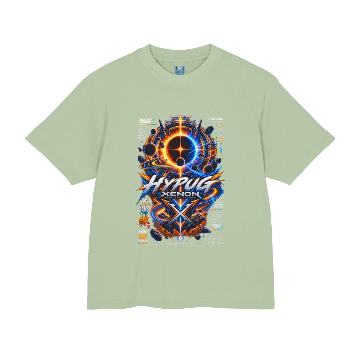 HYPUG XENON SOLAR EDGE T-shirt  — DROP 01