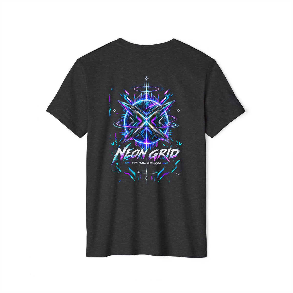 HYPUG XENON Neon Grid T-Shirt — Drop 01