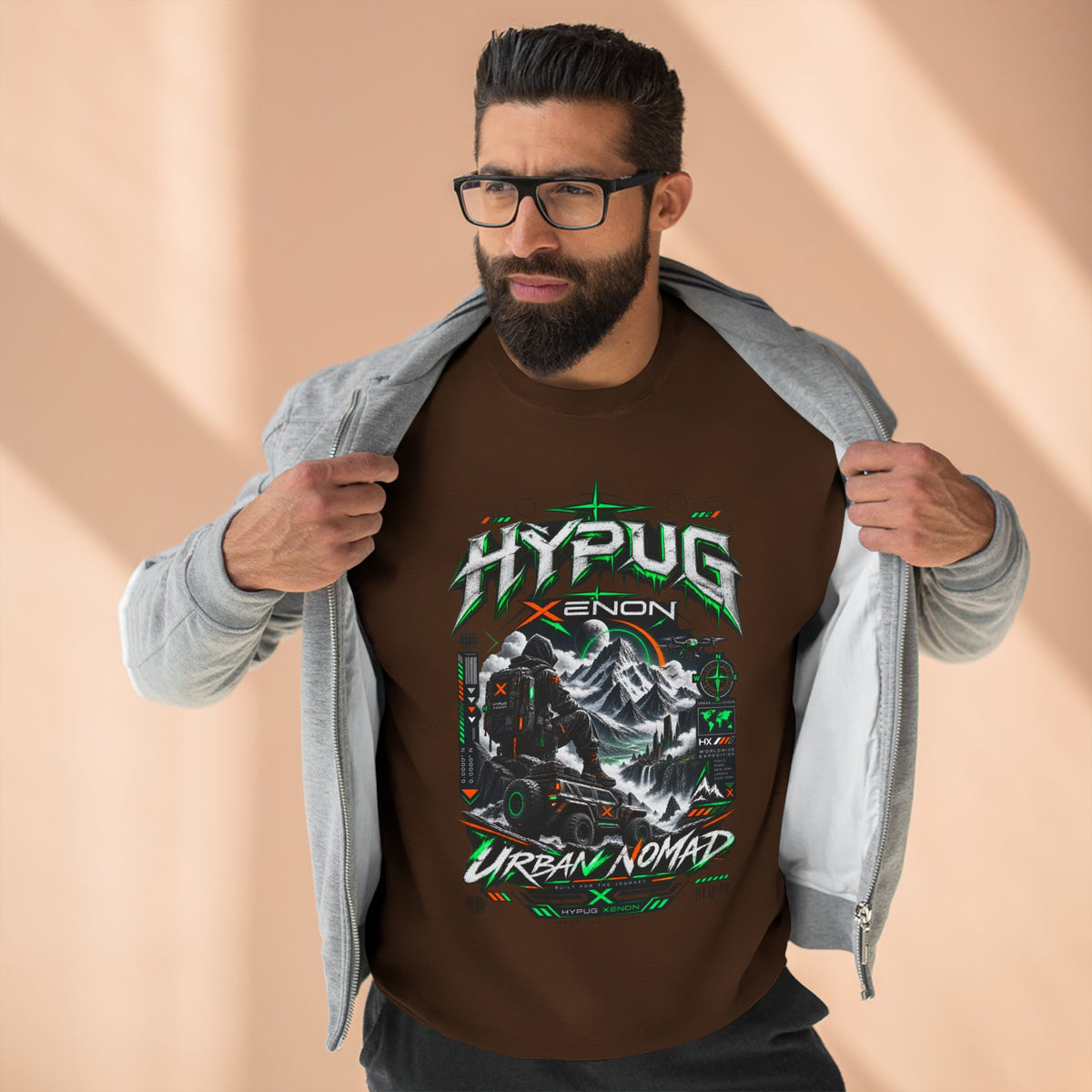 Hypug Xenon - Urban Nomad Sweatshirt — Drop 01