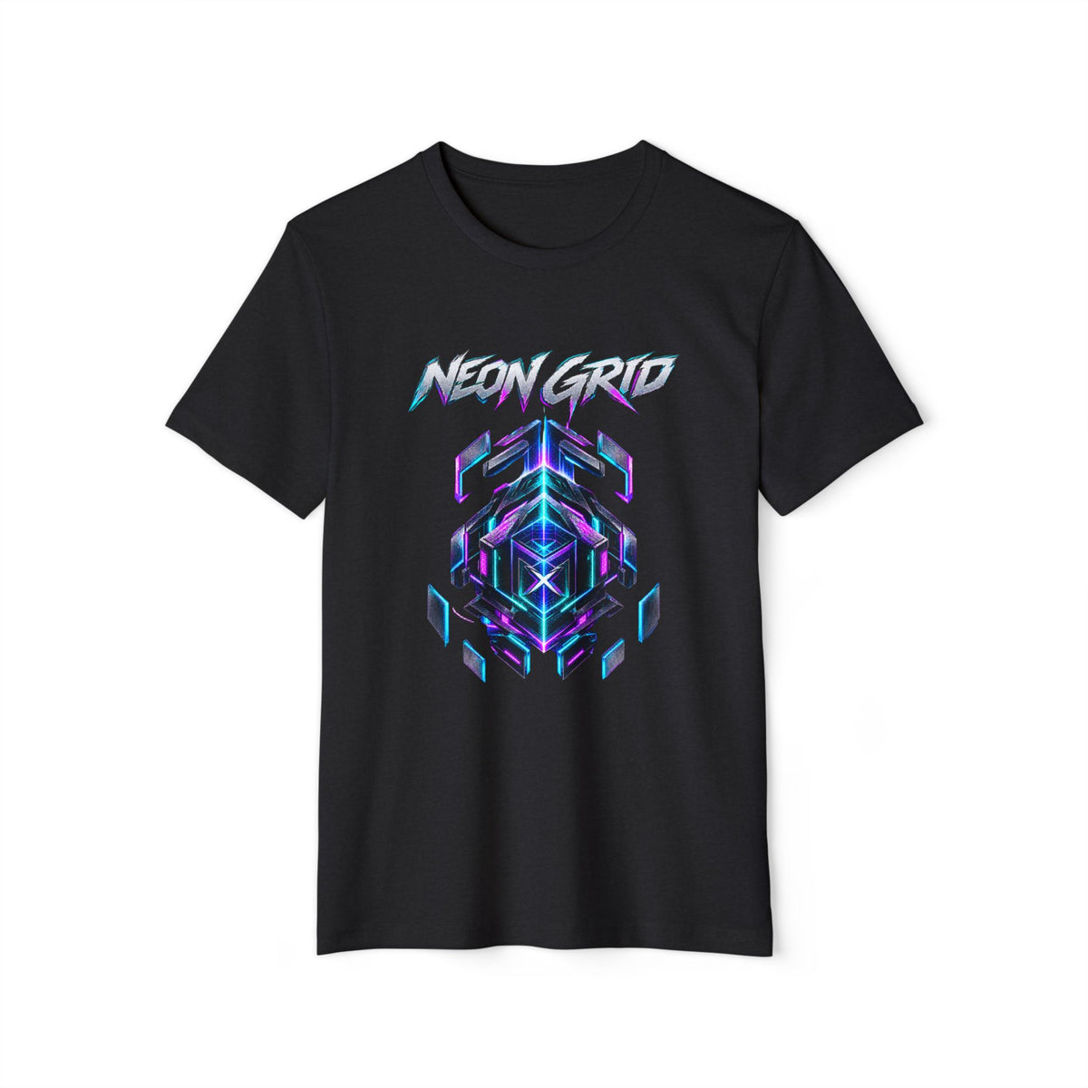 HYPUG XENON Neon Grid T-Shirt — Drop 01