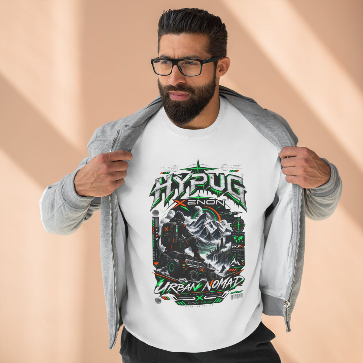 Hypug Xenon - Urban Nomad Sweatshirt — Drop 01