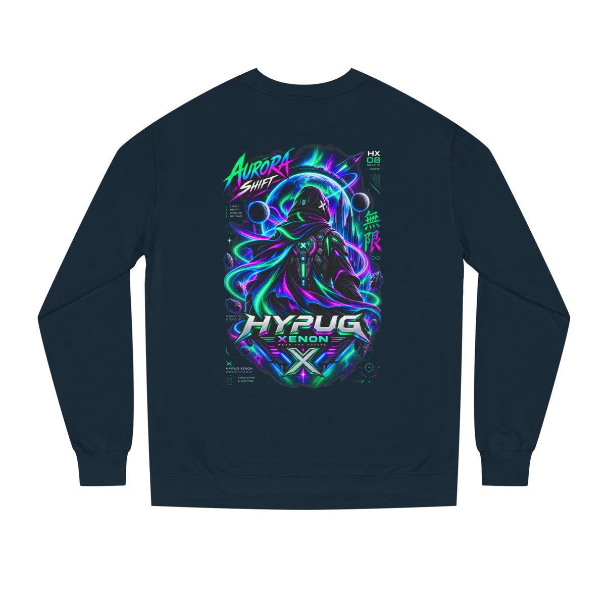 HYPUG XENON Aurora Shift — Drop 01 Sweatshirt
