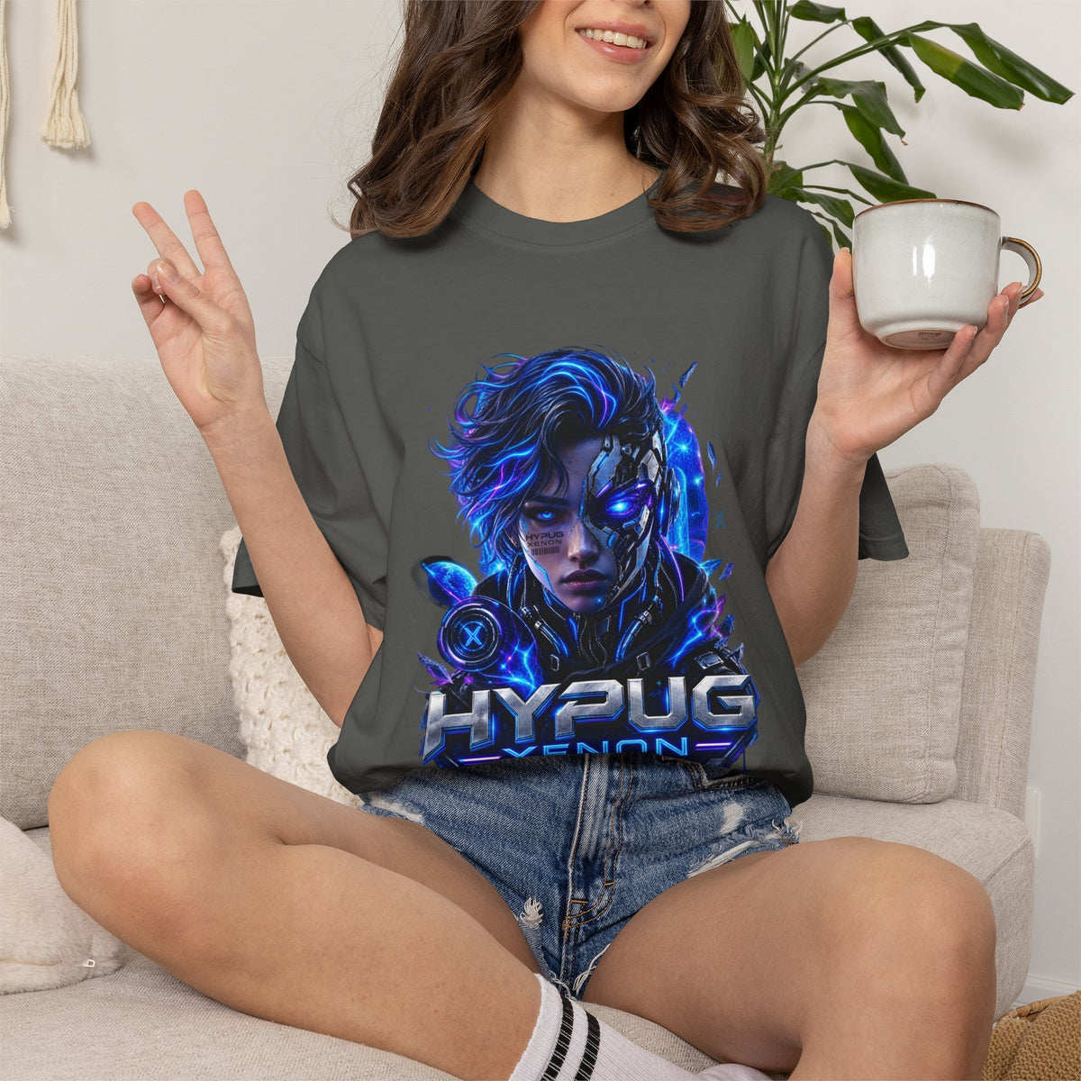 HYPUG XENON — DIGITAL FLUX T-SHIRT
