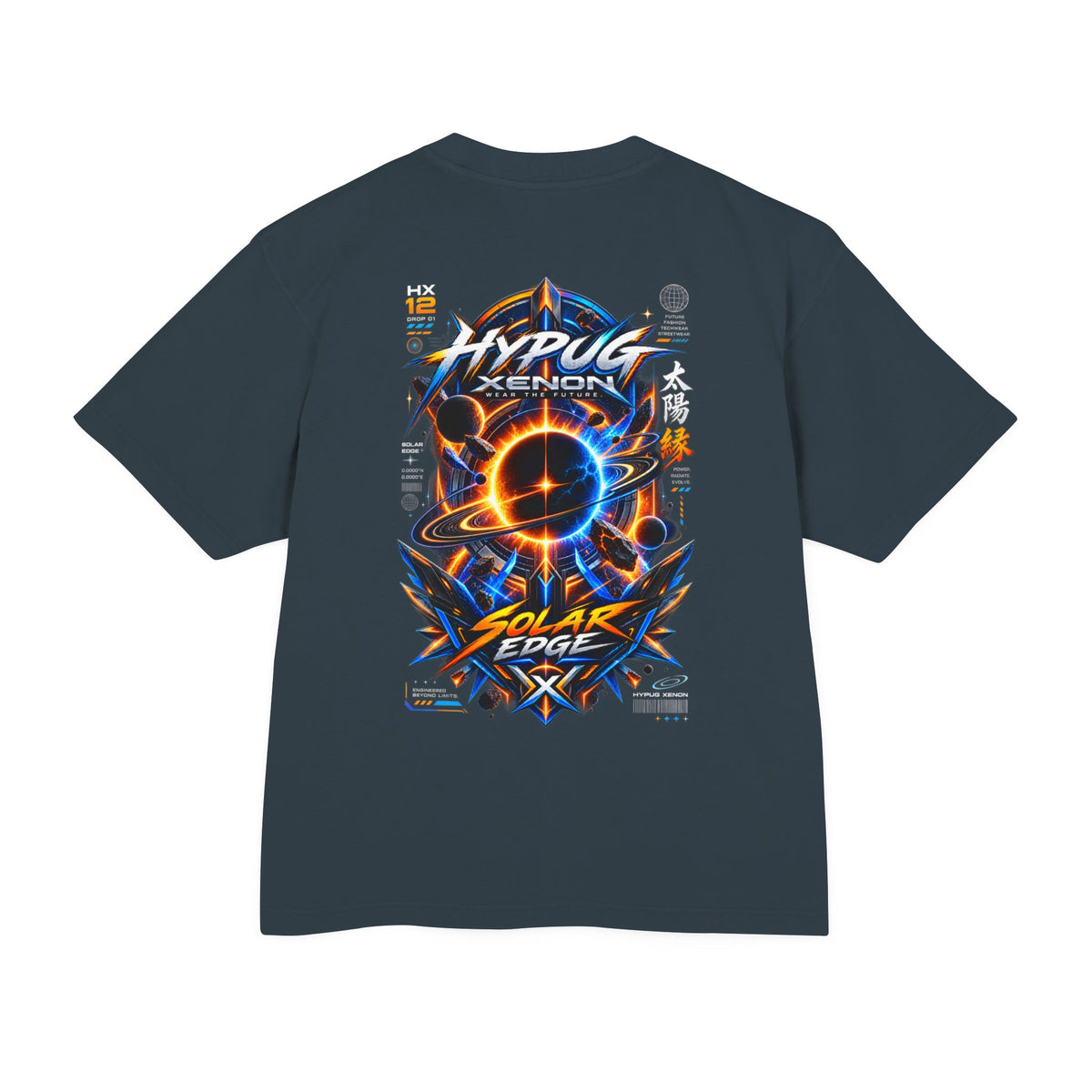 HYPUG XENON SOLAR EDGE T-shirt  — DROP 01